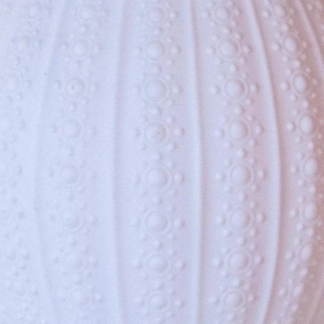 Vintage Relief Porcelain Vase from Heinrich & Co., 1950s, in Very Good conditions. Designed 1950 to 1959