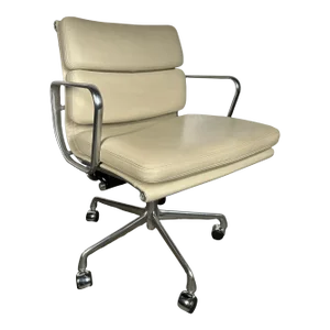 Late 20th Century Eames Soft Pad Leather Management Height Chair