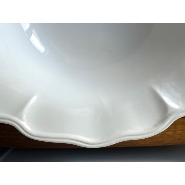 1990s Vintage Italian 14" Faience Serving Bowl-Neuwirth For Sale - Image 5 of 7