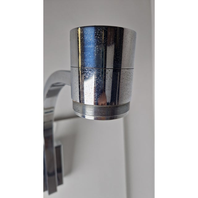 Metal Wall Lamp with Articulated Arm by Franco Albini, 1970s For Sale - Image 7 of 9