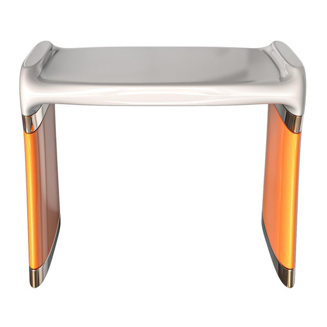 "Candice" Side Table with Stainless Steel and Bronze Details Bizimyer Furniture. Unmatched. Unrivalled. Designed by Hasan...