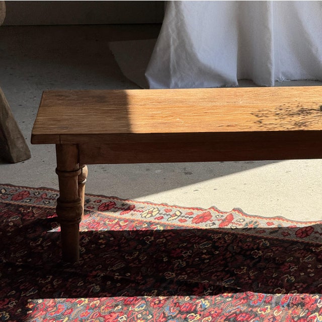 Vintage Coffee Table in Indonesian Brown Teak, 1980s For Sale - Image 12 of 18
