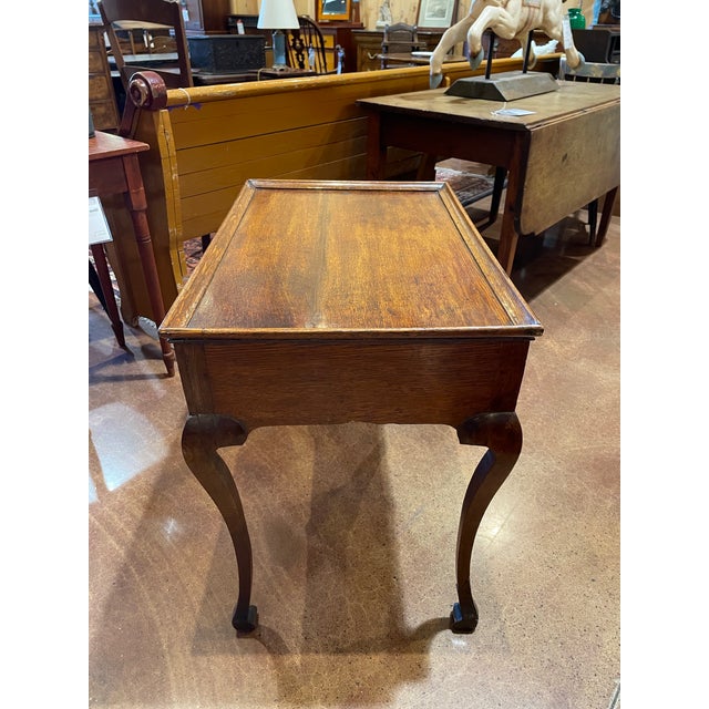 Chippendale English Chippendale Style Mahogany Tea Table With Single Drawer For Sale - Image 3 of 9