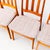 Mid-Century Modern 1970s Restored Danish Modern Solid Teak Slat Back Dining Chairs For Sale - Image 3 of 10