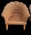 Vintage Wicker Scalloped Shell Club Chairs - a Set For Sale In Naples, FL - Image 6 of 11