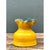 Vintage Hand Crafted Studio Pottery Ruffle Vase For Sale - Image 9 of 12
