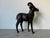 Vintage Leather Wrapped Ram Sculpture/ Sold For Sale - Image 10 of 11