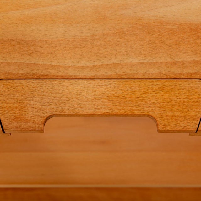 Sideboard in Light Brown Wood with Drawers from Grüne Erde For Sale - Image 5 of 13