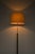 1960s Scandinavian Modern Height-Adjustable Floor Lamp in Brass and Fabric, 1960s For Sale - Image 5 of 8
