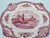 Lovely vintage pink Old Britain Castles oval serving platter by Johnson Brothers. In excellent vintage condition. Dims:...