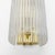Modern Italian Brass and Murano Glass Textured Wall Sconces, 2000, Set of 2 For Sale - Image 9 of 12