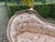 French 1970s French Artisan Louis XVI Pink Gold Beech Settee-1Pc For Sale - Image 3 of 16