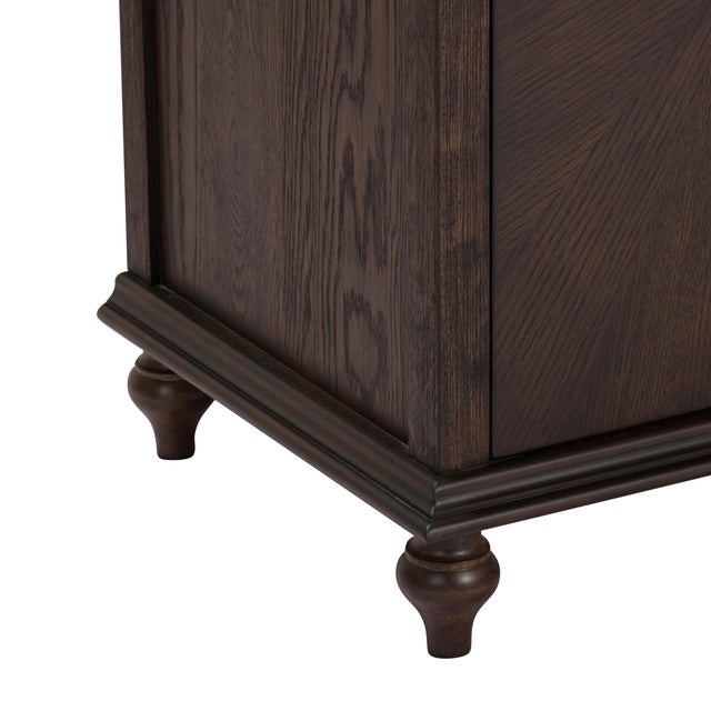 2020s Mila Dark Brown Sideboard For Sale - Image 5 of 9
