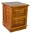 Legacy 2 Drawer File Cabinet - Light Brown Walnut For Sale