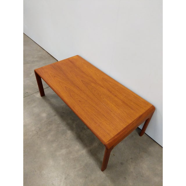 Vintage Mid Century Modern Teak Coffee Table by O'Donnell For Sale - Image 4 of 9