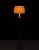 Italian Rococo Style Gilt Wood Floor Lamp, 1950s For Sale - Image 11 of 13