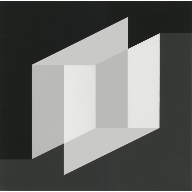 Serigraph by Josef Albers from the monumental "Formulation : Articulation" published by Harry N. Abrams and Ives-Sillman...