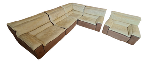 Bogo Modular Sofa and Armchair by Carlo Bartoli for Rossi di Albizzate, 1970s, Set of 4