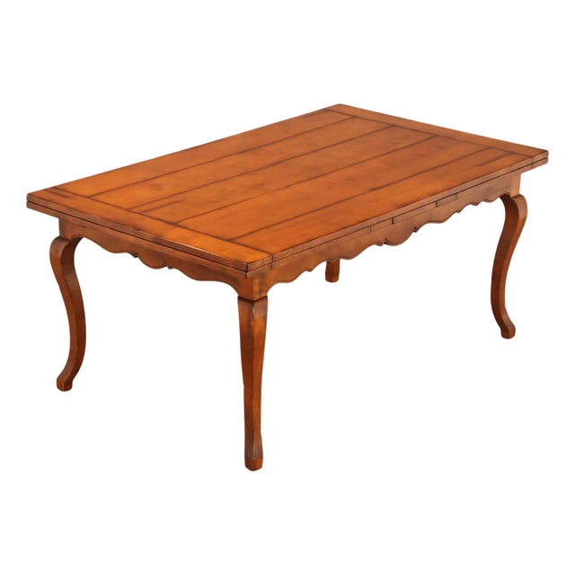 Baker Furniture French County Milling Road Extension Table For Sale