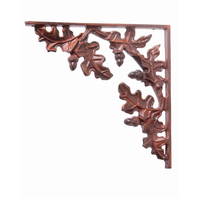 1990s 1990s Cabin Leaf Brackets - Set of 4 For Sale - Image 5 of 9