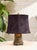 Gothic Vintage Ornate Table Lamps With Velvet Shades - Pair For Sale - Image 3 of 6