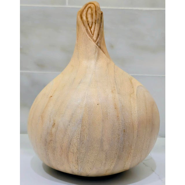 Late 20th Century Vintage Costa Rican Hand-Carved Exotic Wood Organic Form Sculpture For Sale - Image 5 of 9