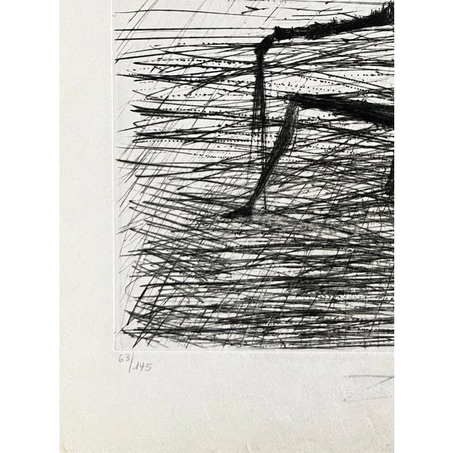 Salvador Dali, Kneeling Knight, 1969, Etching, in Flawless conditions. Designed 1960 to 1969