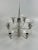Mid-Century Space Age Chandelier in Metal & Glass, 1970s For Sale - Image 10 of 13