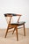 Black Danish Armchair in Teak and Skai by Helge Sibast for Sibast, 1950s For Sale - Image 8 of 13
