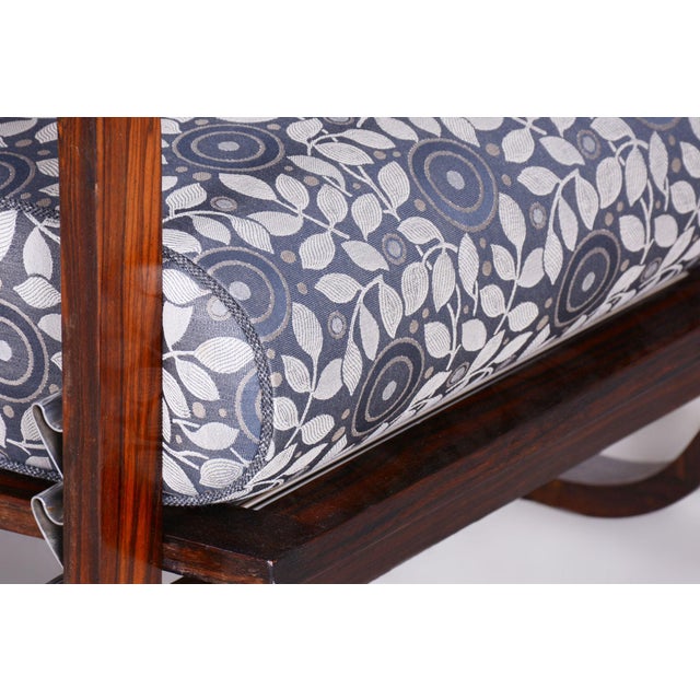 Art Deco Reclining Armchair attributed to Jindřich Halabala for Up Závody, 1920s For Sale - Image 11 of 13