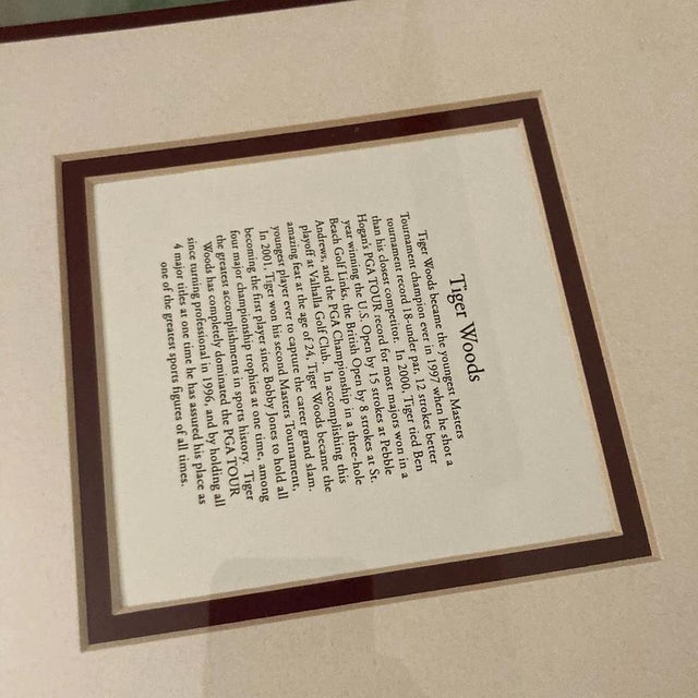 Tiger Woods, Photographs, 2001, Set of 2 For Sale - Image 14 of 18