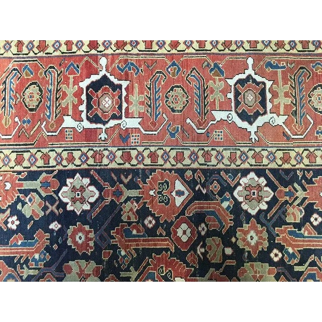 Turkish Early 20th Century Antique Caucasian Kuba Area Rug - 3′9″ × 5′7″ For Sale - Image 3 of 8