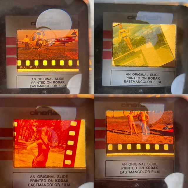 Vintage 50s Deadstock Sda Toho Slide Projector Tokor Lens With Case + Extras, Japan For Sale - Image 11 of 13