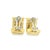 1970s Italian 18k Yellow Gold Tessitore Tubogas Coin Clip Earrings, Circa 1970, A Pair For Sale - Image 5 of 9