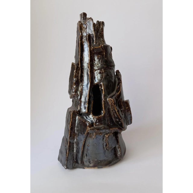 Modernist Sculpture Vase For Sale - Image 6 of 10