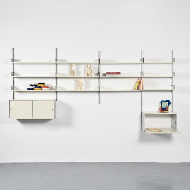 Wall-Mounted Bookcase 606 by Dieter Rams for Vitsoe, 1970 For Sale - Image 16 of 16