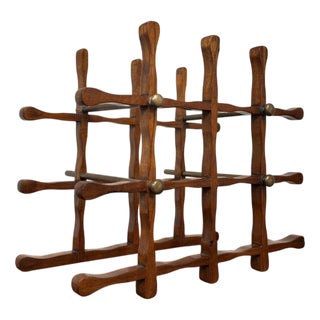 English Wine Rack for Bookcase from Globe Wernicke For Sale