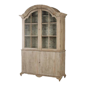 Zentique Hugh Cabinet (2 Available) Distressed Oak and Elm Hugh Cabinet Stands With Antique Appeal