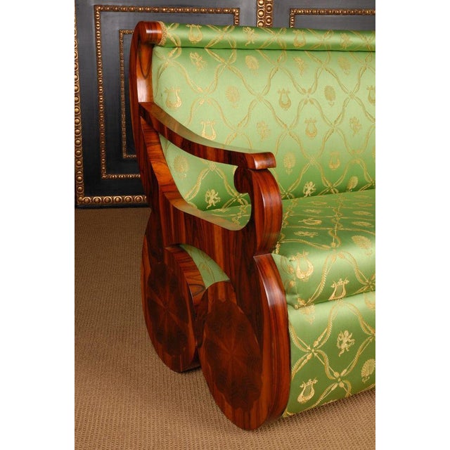 20th Century Empire Biedermeier Style Sofa For Sale - Image 12 of 18