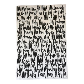 Kate Roebuck "HAHA" Ink Painting For Sale
