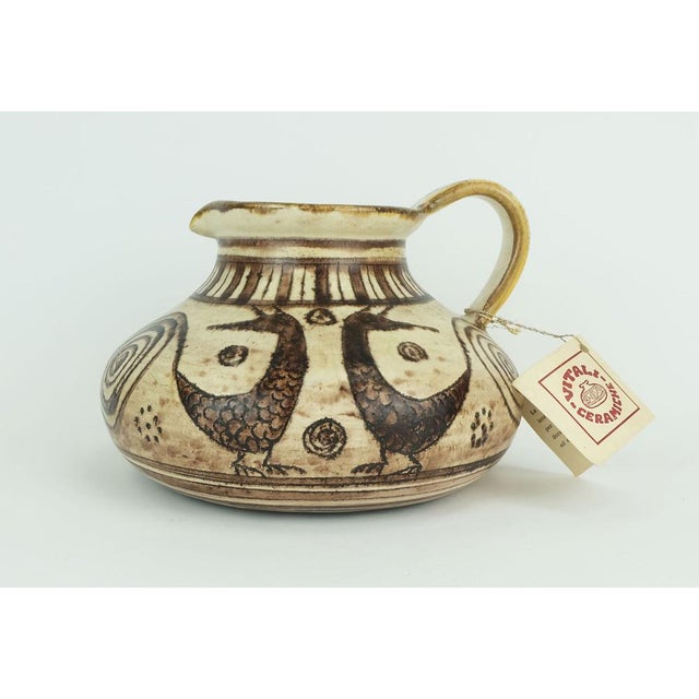 Mid-Century Italian Ceramic Vase Jug from Vitali, 1970s For Sale - Image 9 of 9