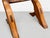 Studio Made Handcrafted Solid Walnut + Cast Iron Tractor Seat Stool / Chair For Sale - Image 9 of 10