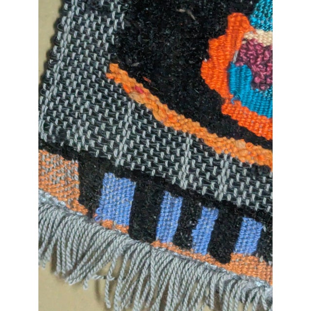 Textile 1970s Lili Wildenhain Woven Art Picture For Sale - Image 7 of 9