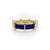 1960s Vintage Tiffany & Co. By Schlumberger 18k Gold Enamel Ring, Size 7 For Sale - Image 5 of 11