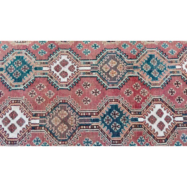 1930s Antique Shiraz Rug 4.03x8.09 For Sale - Image 5 of 5