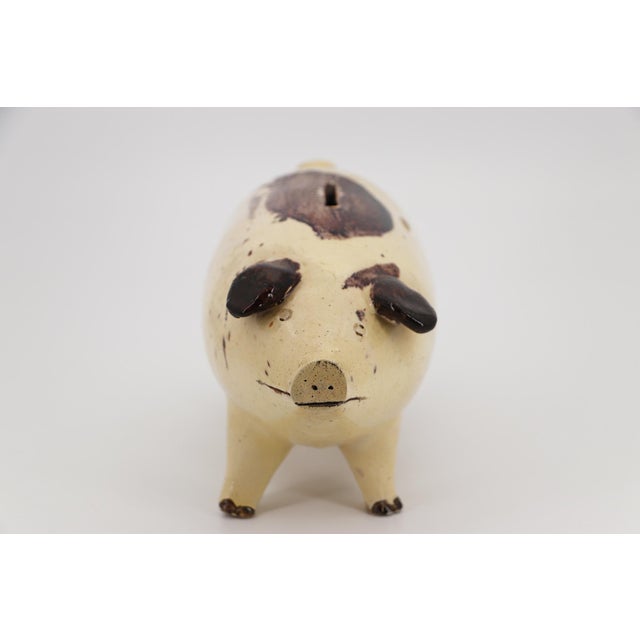 19th Century Glazed Earthenware Large Piggy Bank, Danish For Sale - Image 16 of 18