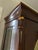 1980s 1980s Luxury Caspani Tino Made in Italy Mahogany Vitrine Cabinet With 24k Gold, Silk Velvet& Beveled Glass For Sale - Image 5 of 10