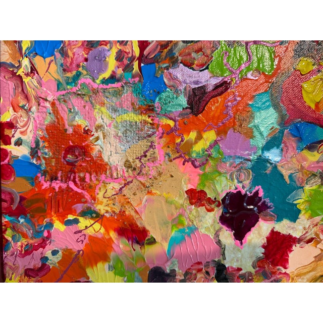 Serg Graff "Color Synapse" Abstract Painting Acrylic on Canvas Framed Art, Coa For Sale - Image 9 of 10