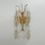Metal Mid-Century Italian Murano Glass Poliedri Sconces, 2000s, Set of 2 For Sale - Image 7 of 10