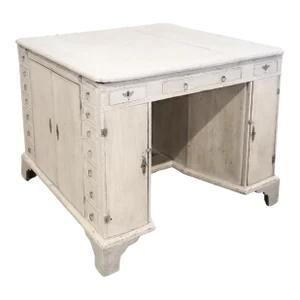 Bleached 18th Century English Partners Desk